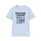 Creatine Loading – Strength +10 / Patience: 0% T-Shirt