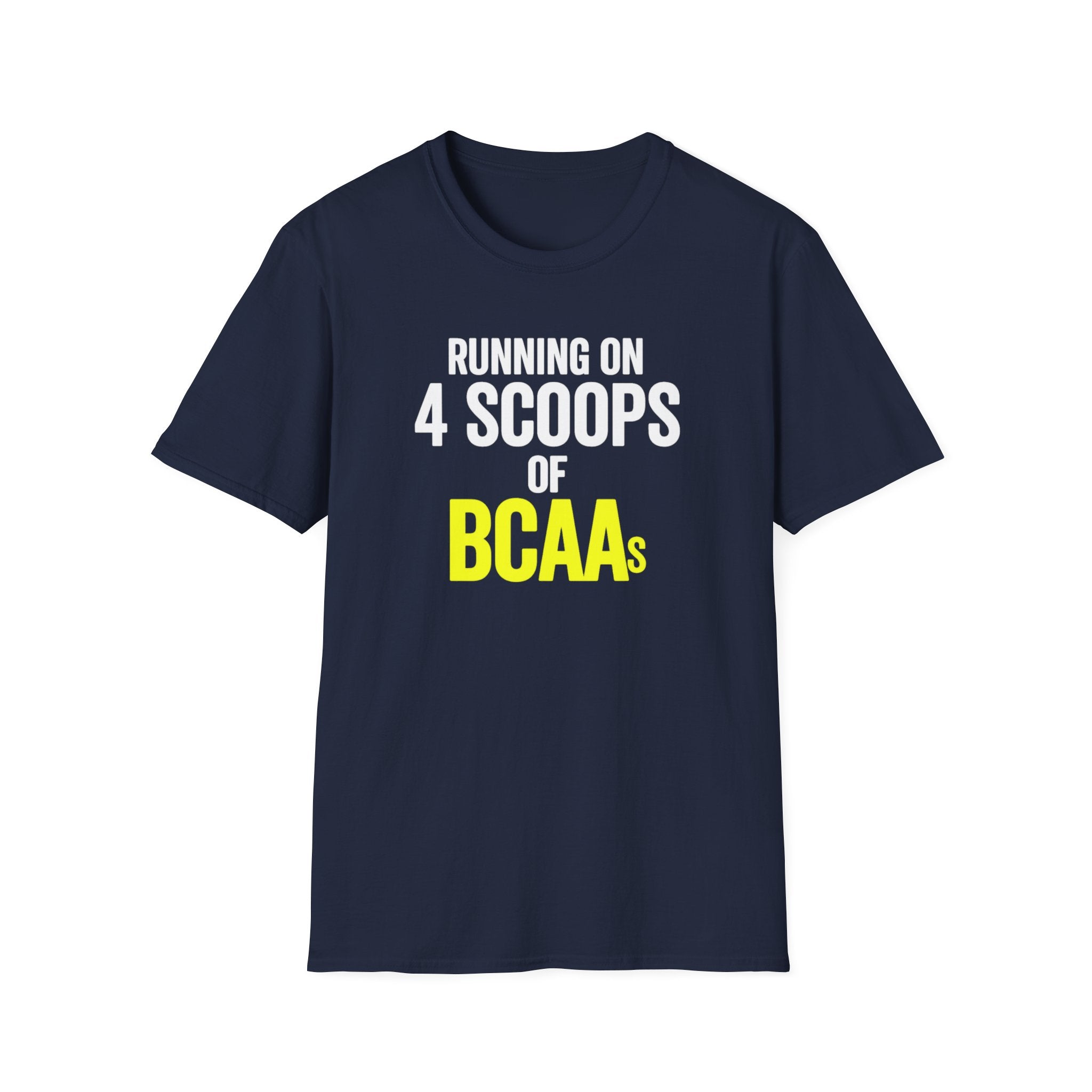 Running on 4 Scoops of BCAAs T-Shirt