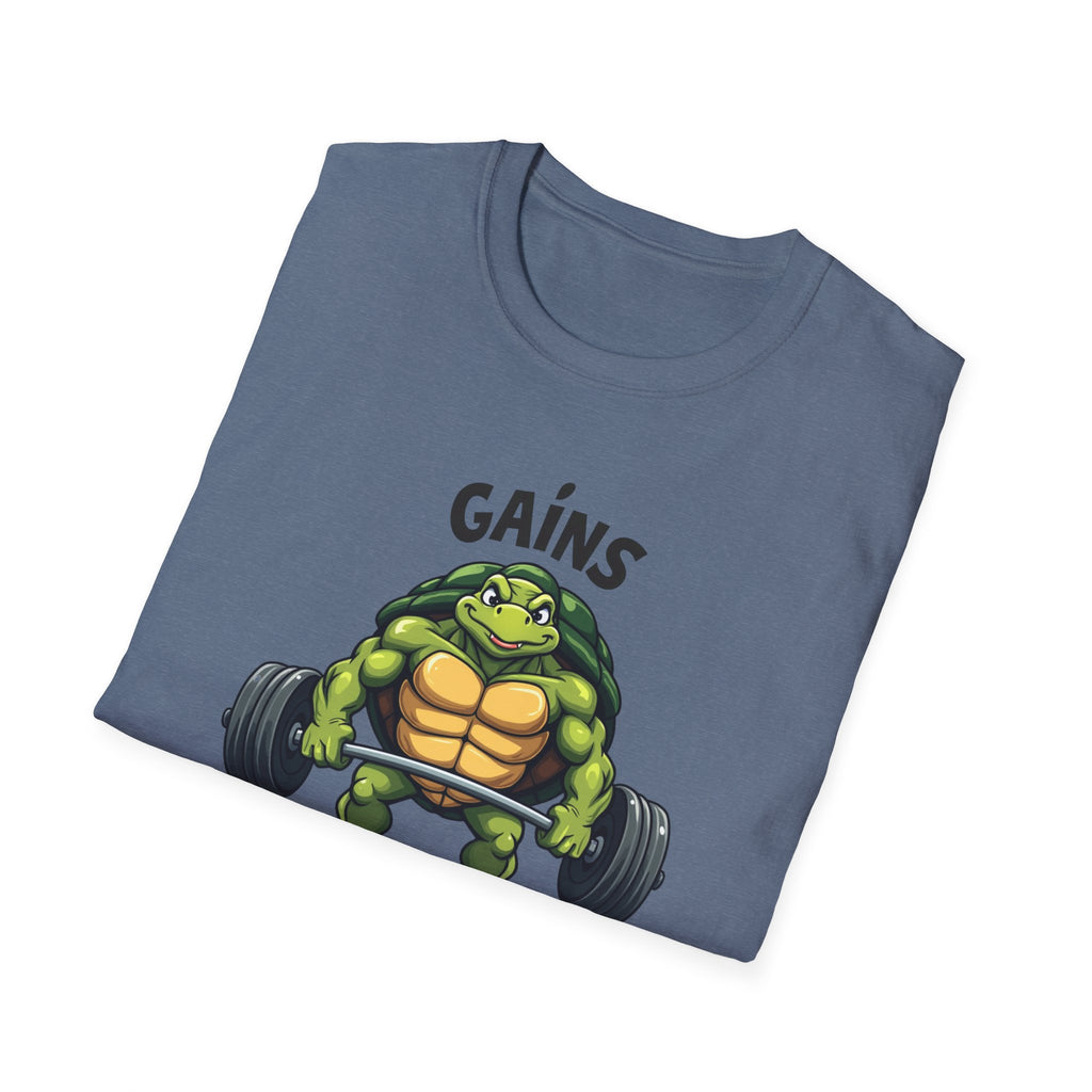 Slow and Steady Gains – Deadlift Edition T-Shirt