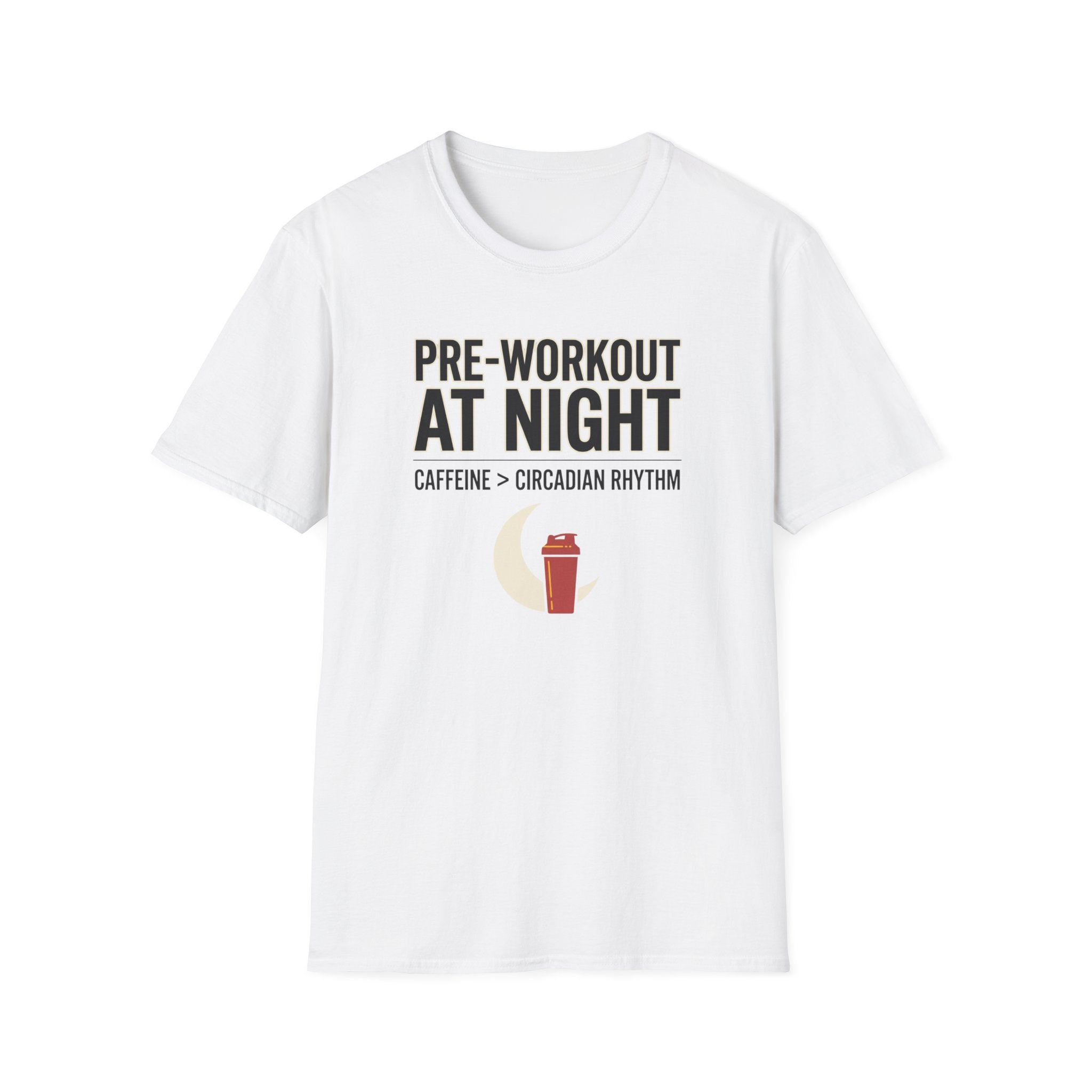 Pre at night - Caffeine > Circadian Rythm T-Shirt