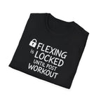 Flexing Locked – Post-Pump Protocol T-Shirt