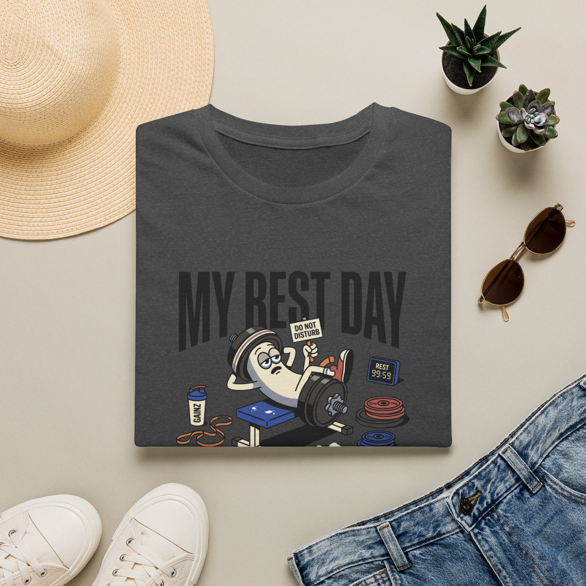 My rest day needs a rest day T-Shirt
