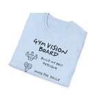 Gym Vision Board – Neon Goals Edition T-Shirt