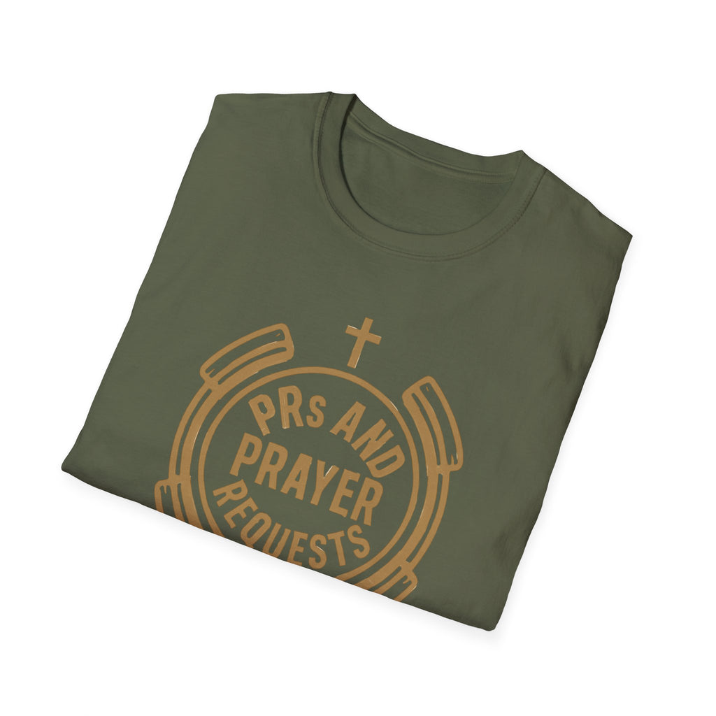 PRs and Prayer Requests – Faith & Fitness Circle Emblem Tshirt