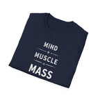 Mind + Muscle = Mass – Equation T-Shirt