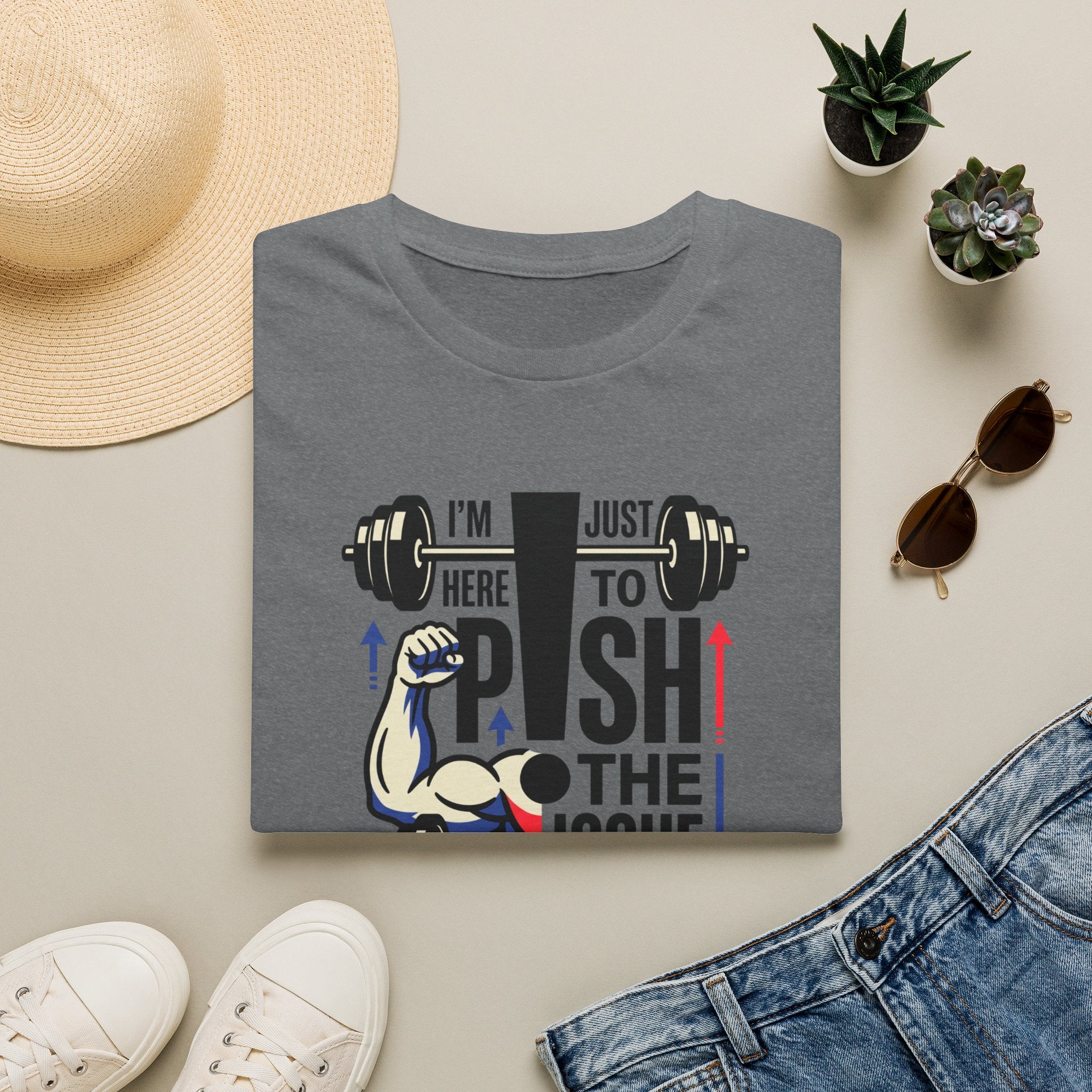 Here to push the issue T-Shirt