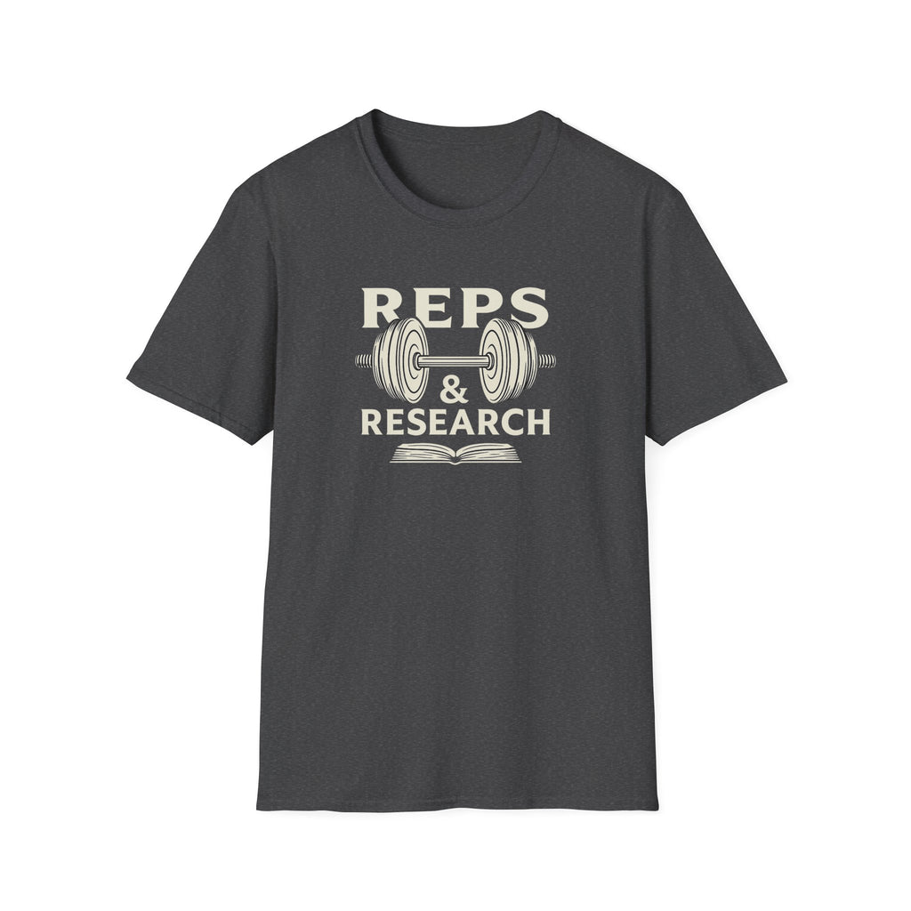 Reps & Research – Science Meets Strength T-Shirt