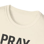 Pray. Lift. Repeat. – Faith and Focus Gym Tshirt