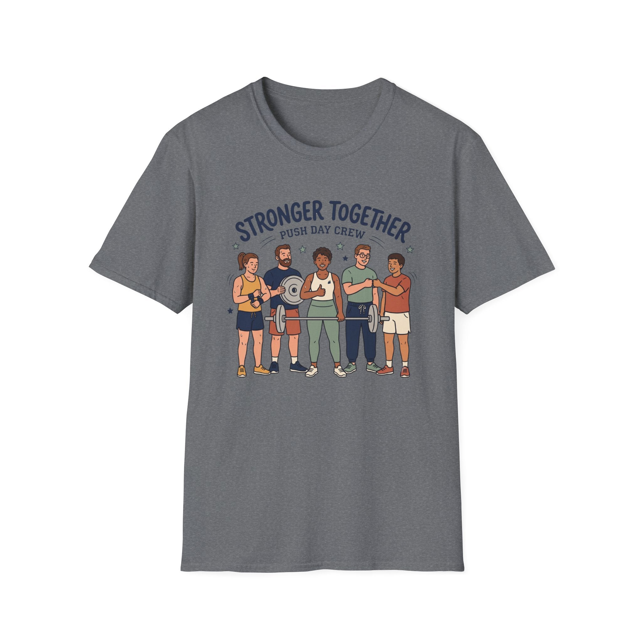 Stronger together - Push day crew T-Shirt