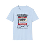 Gym Performance - An equation for progress T-Shirt