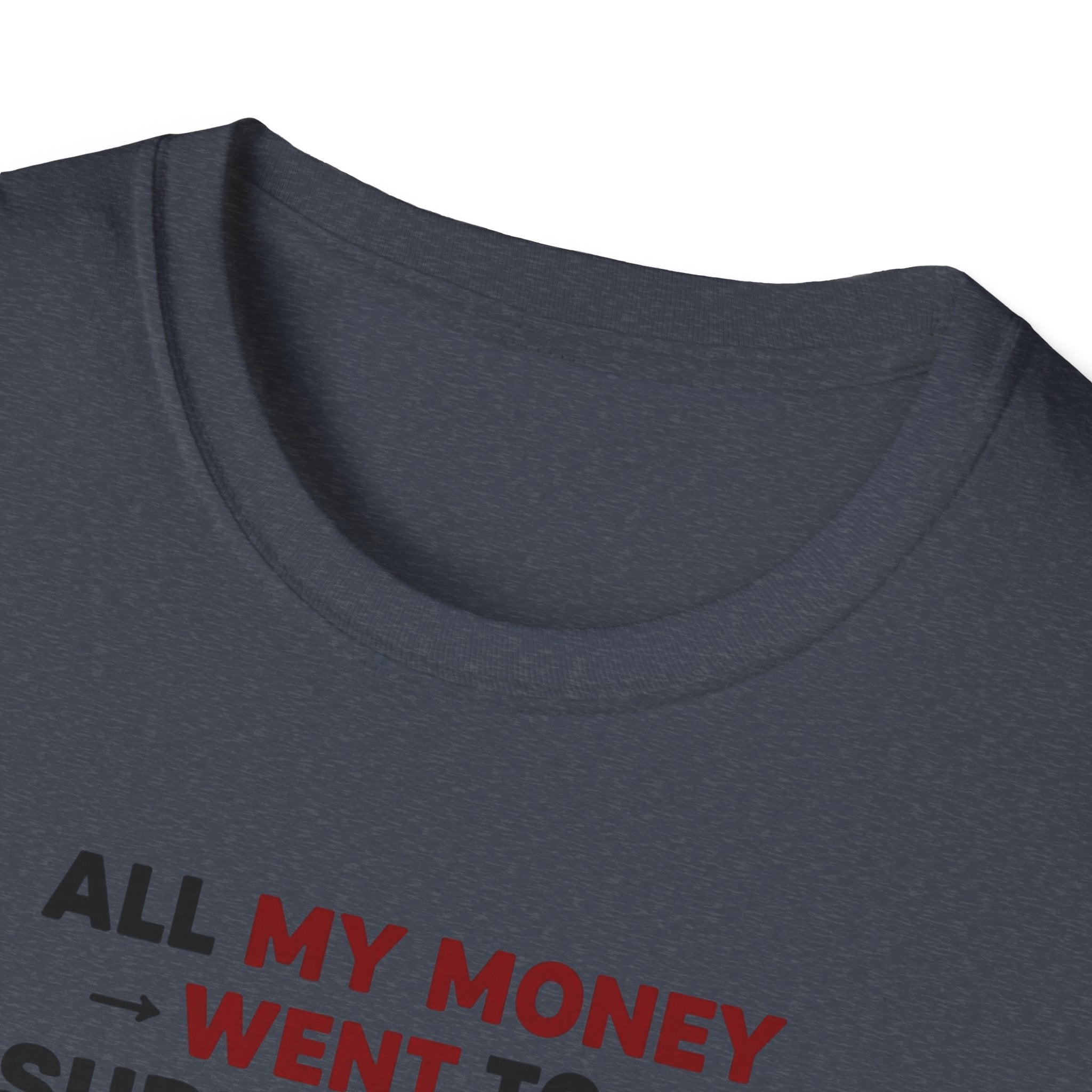 All My Money Went to Supplements T-Shirt