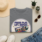 Press play. Lift. Repeat T-Shirt