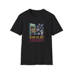 Gym is my escape - colorful T-Shirt