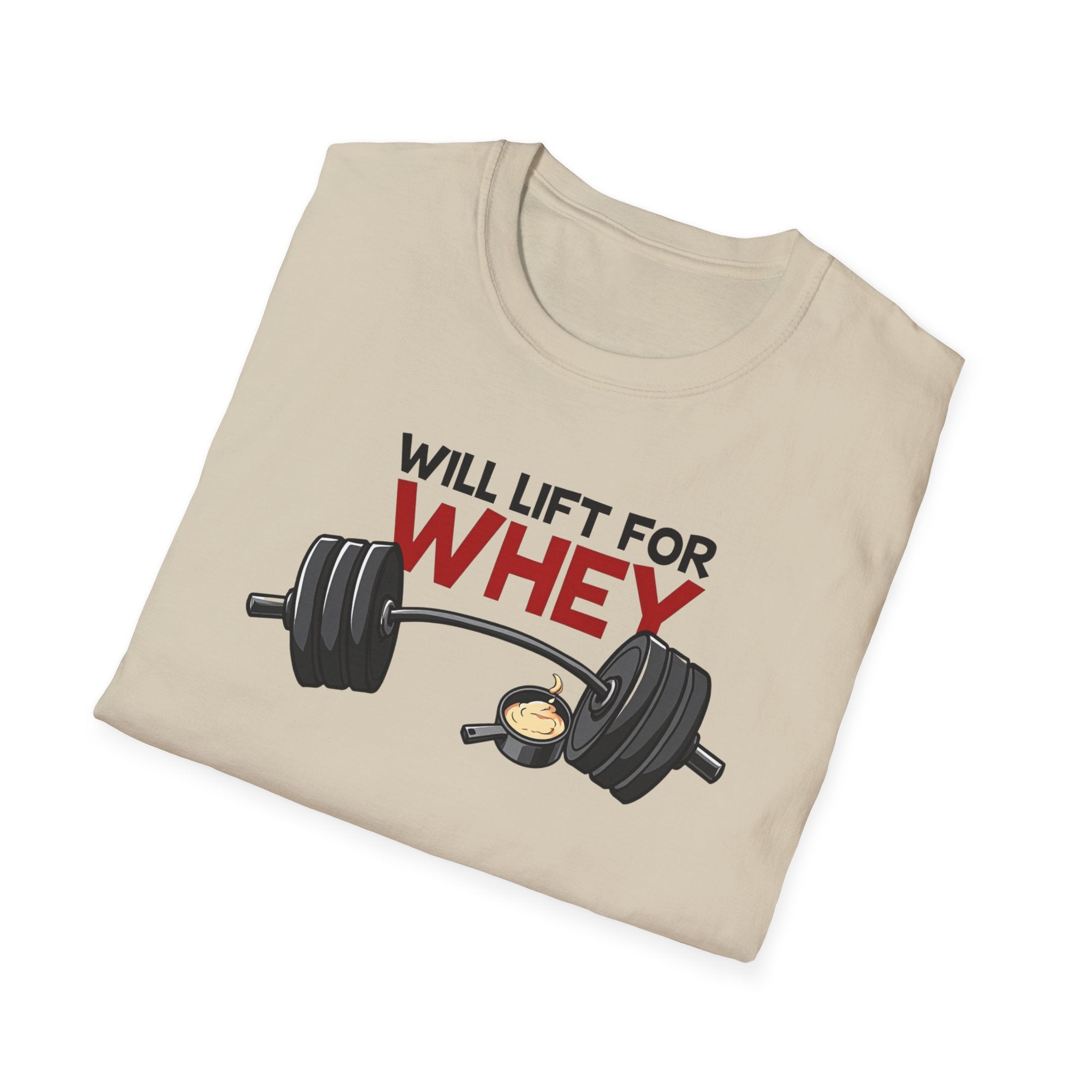 Will Lift for Whey – Scoop Edition T-Shirt