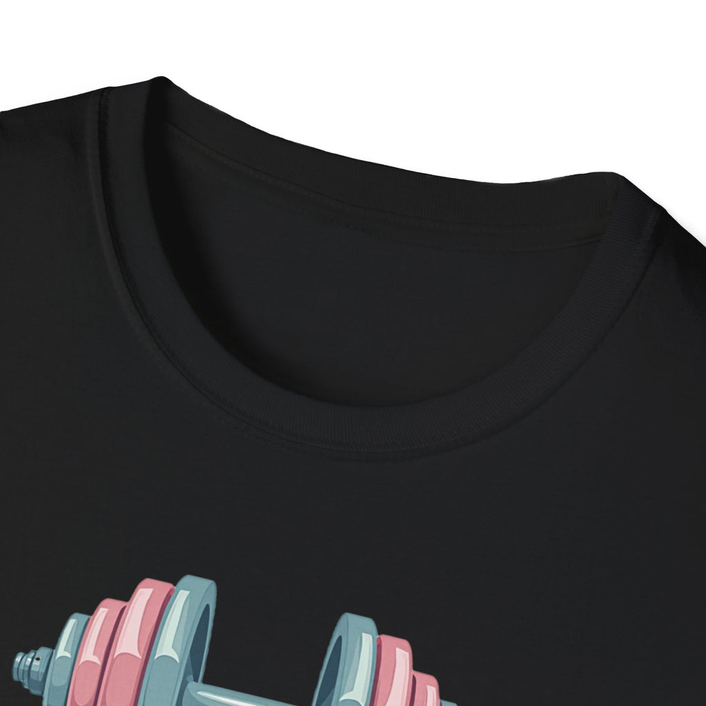 Lift Heavy, Stress Less – Barbell Bliss Edition T-Shirt