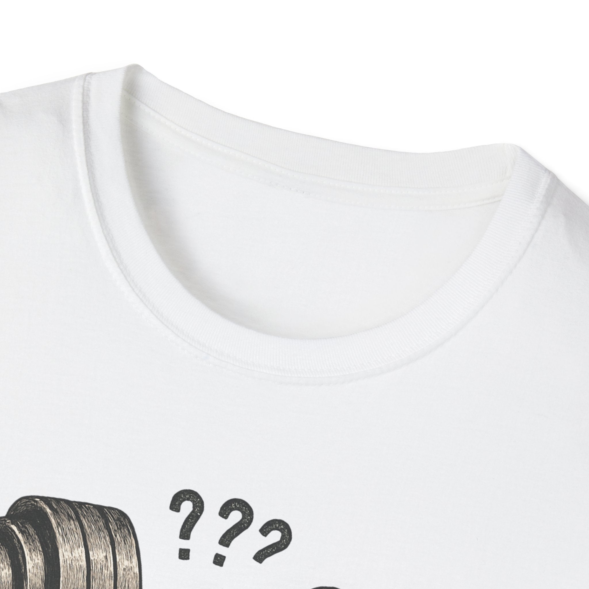 I Lift Because I Can’t Count That High – Heavy Barbell Edition T-Shirt