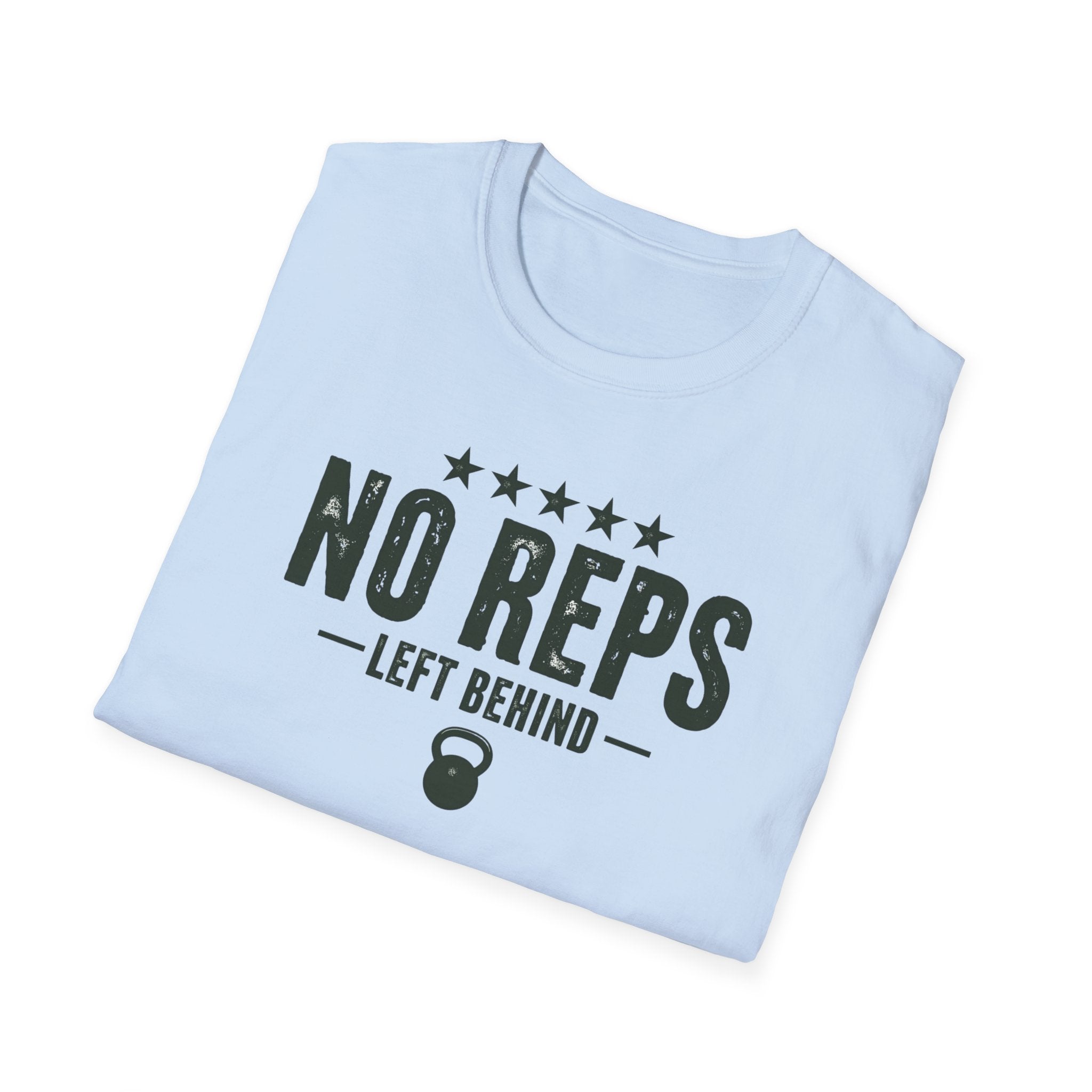 No Reps Left Behind – Kettlebell Grind T-Shirt