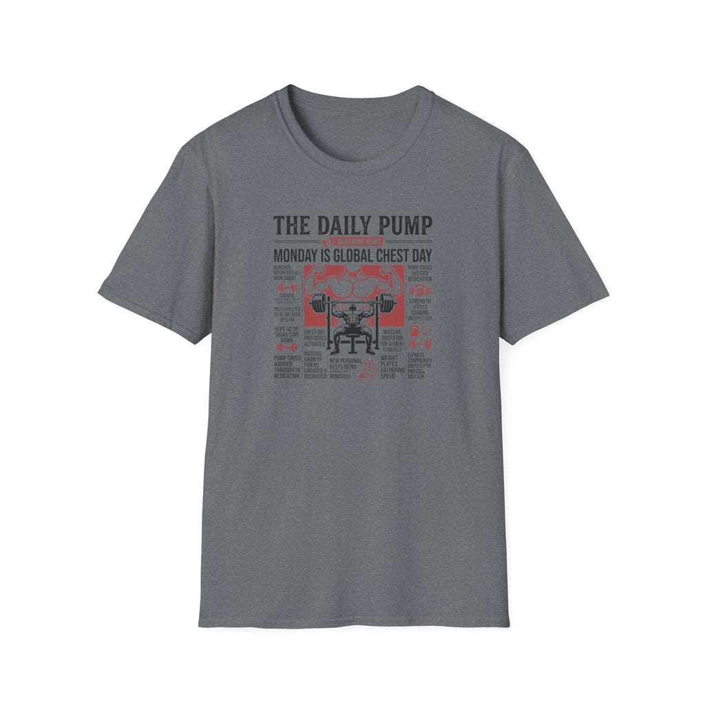 Monday is Global chest day - Breaking news T-Shirt