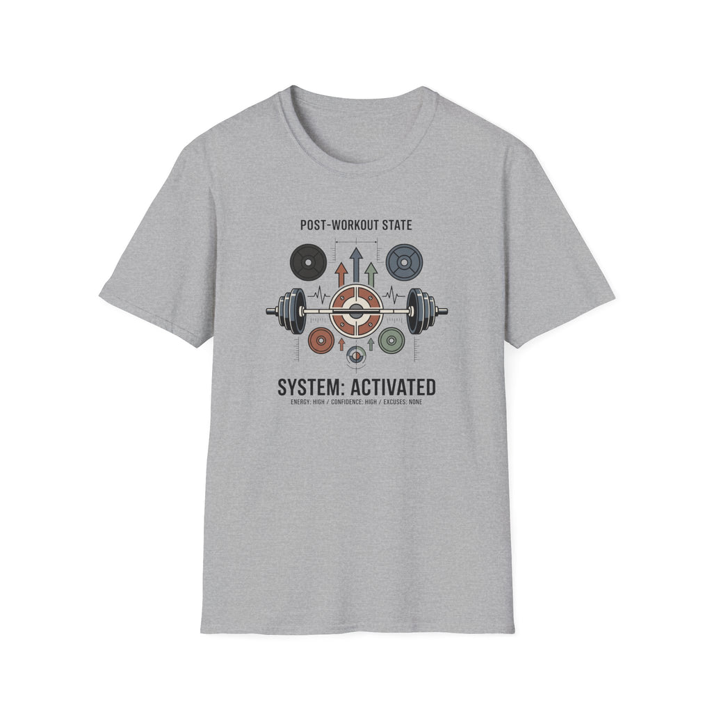 Post workout state - System activated T-Shirt