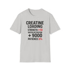 Creatine Loading – Strength +10 / Patience: 0% T-Shirt