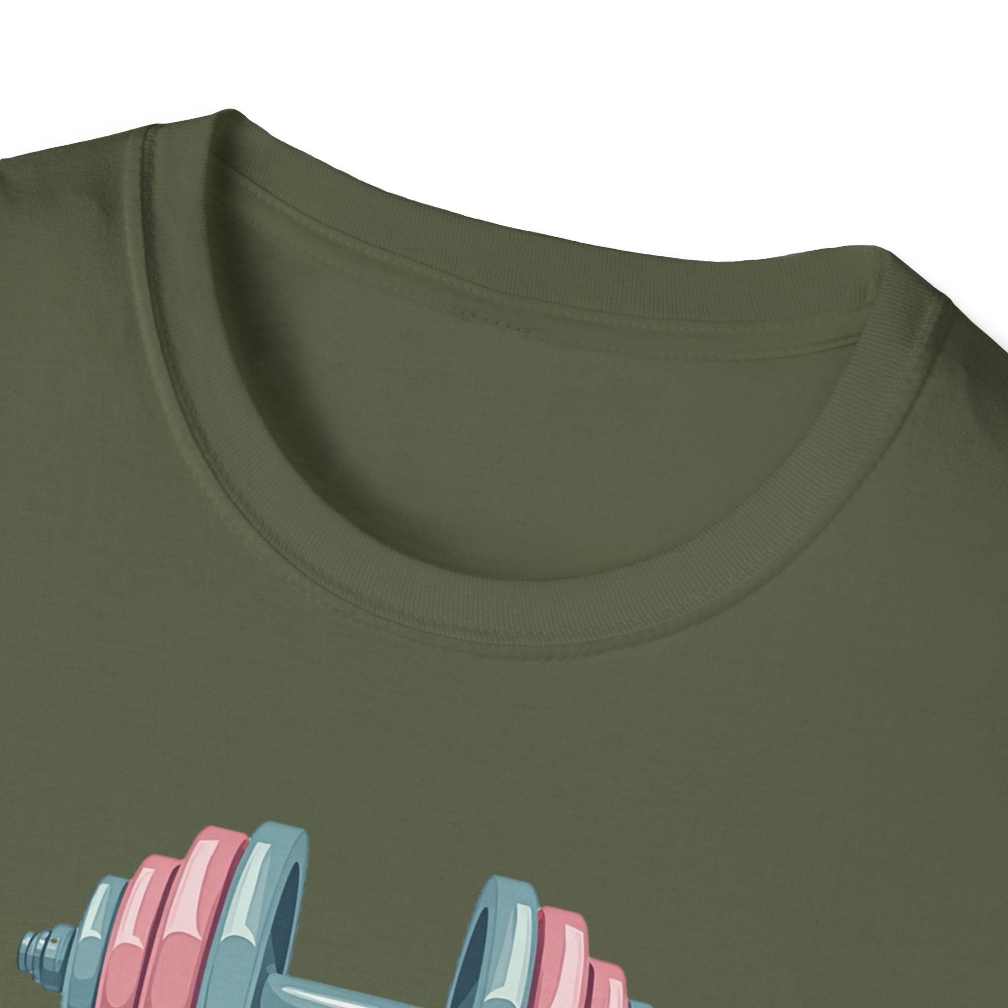 Lift Heavy, Stress Less – Barbell Bliss Edition T-Shirt