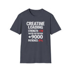 Creatine Loading – Strength +10 / Patience: 0% T-Shirt