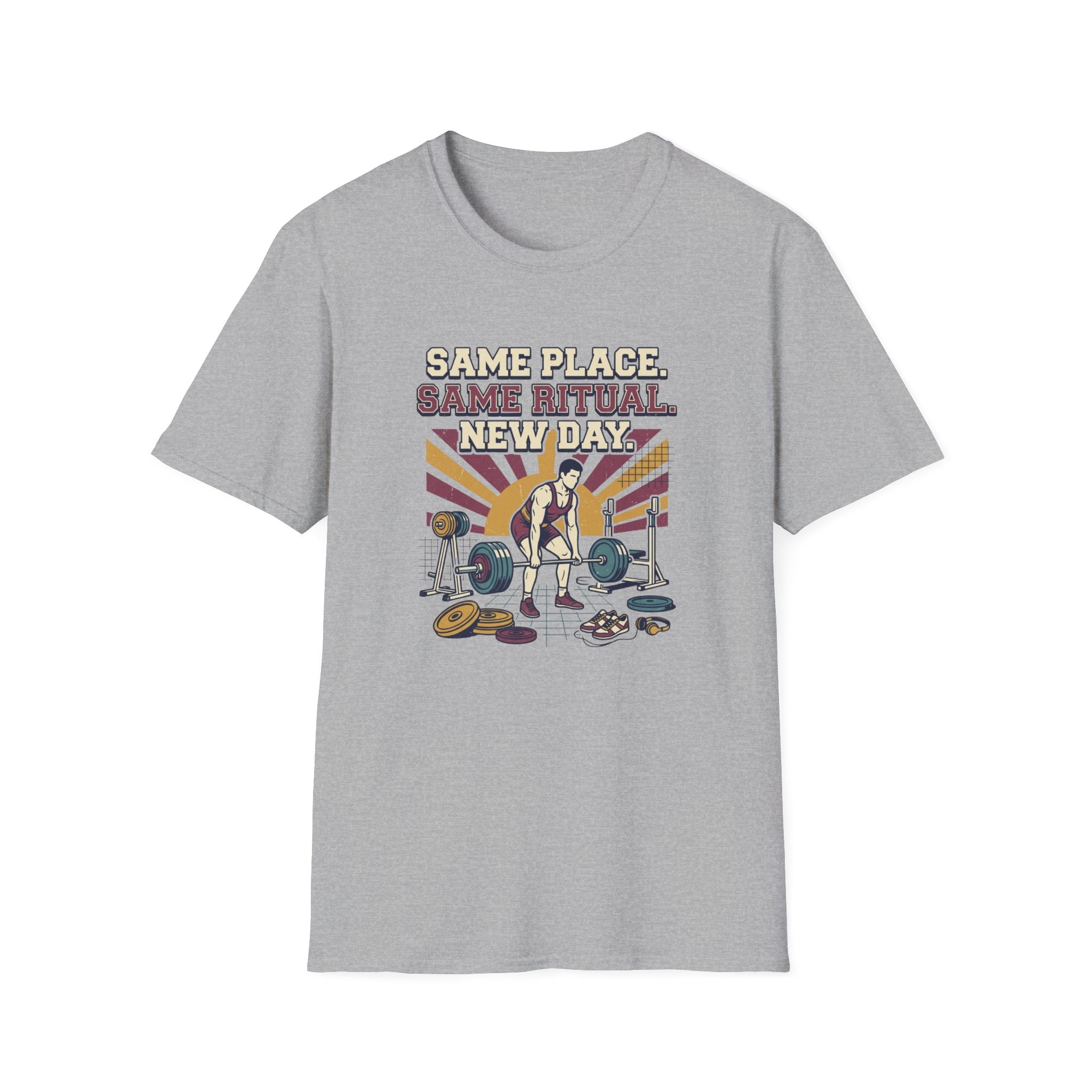Same place. Same Ritual. New day T-Shirt
