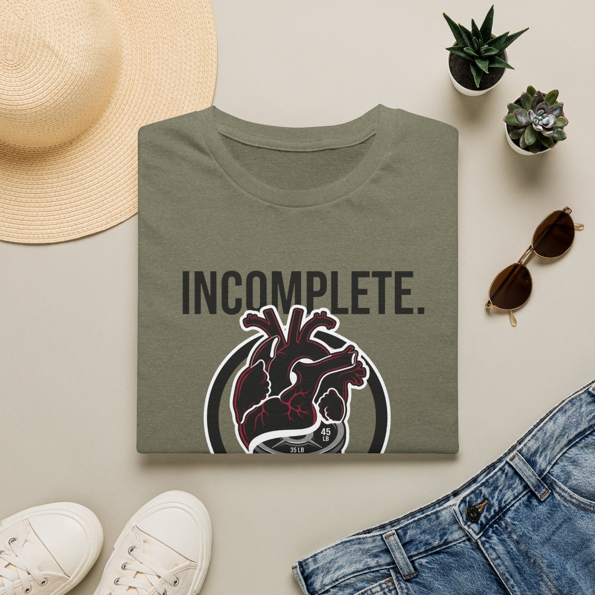 Incomplete Heart - Gym T-Shirt