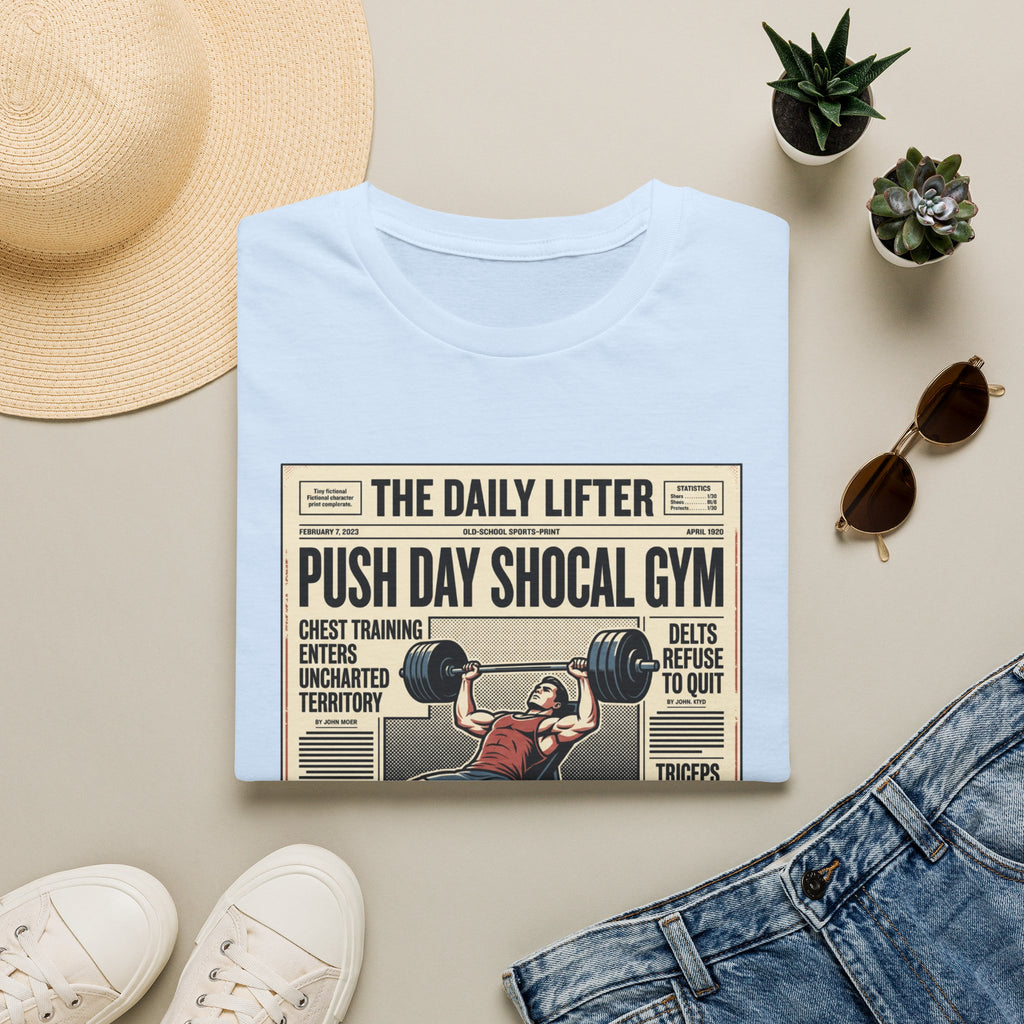 Push day newspaper style T-Shirt