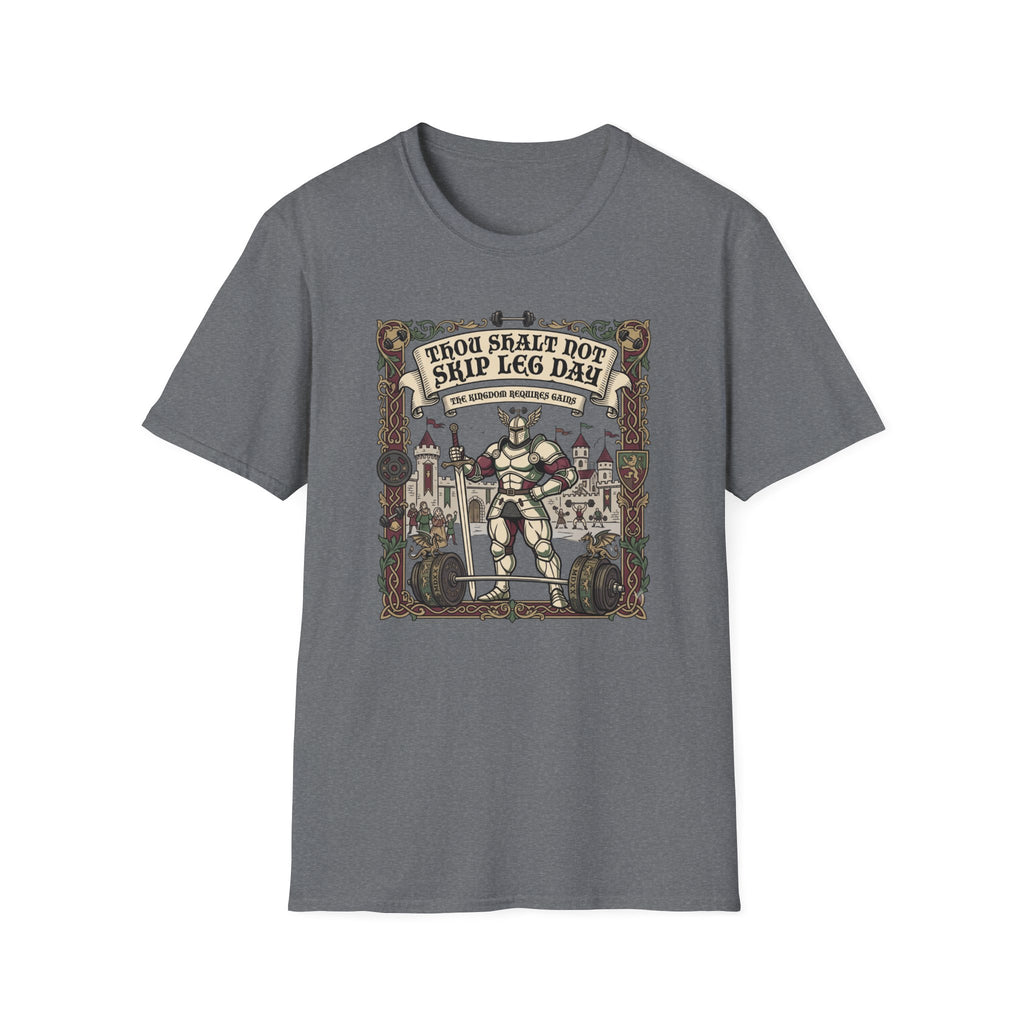 Thou Shalt not skip leg day T-Shirt