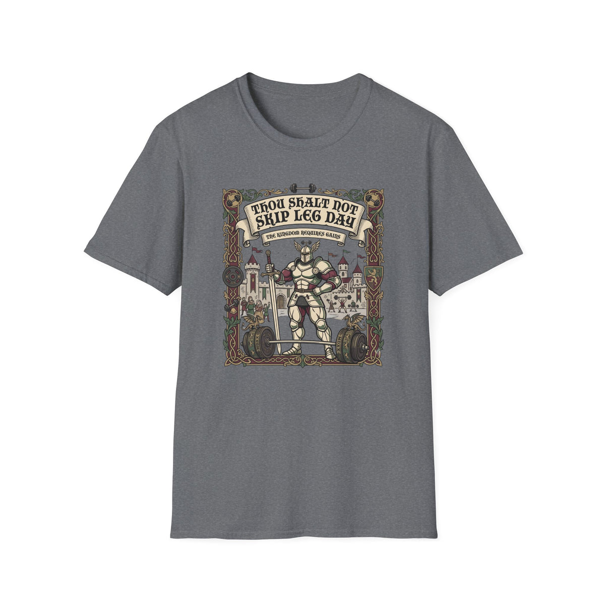 Thou Shalt not skip leg day T-Shirt