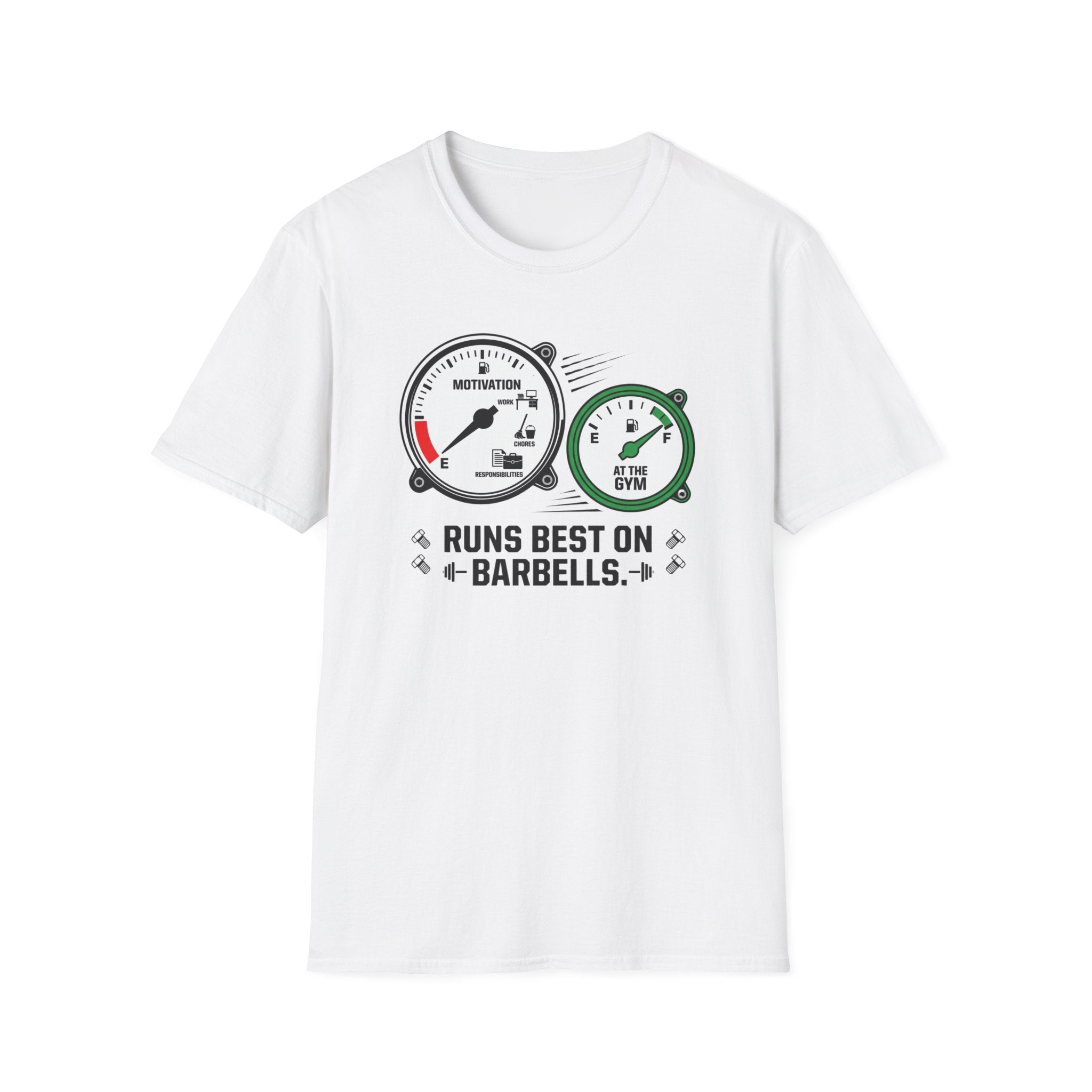 Runs best in barbells T-Shirt