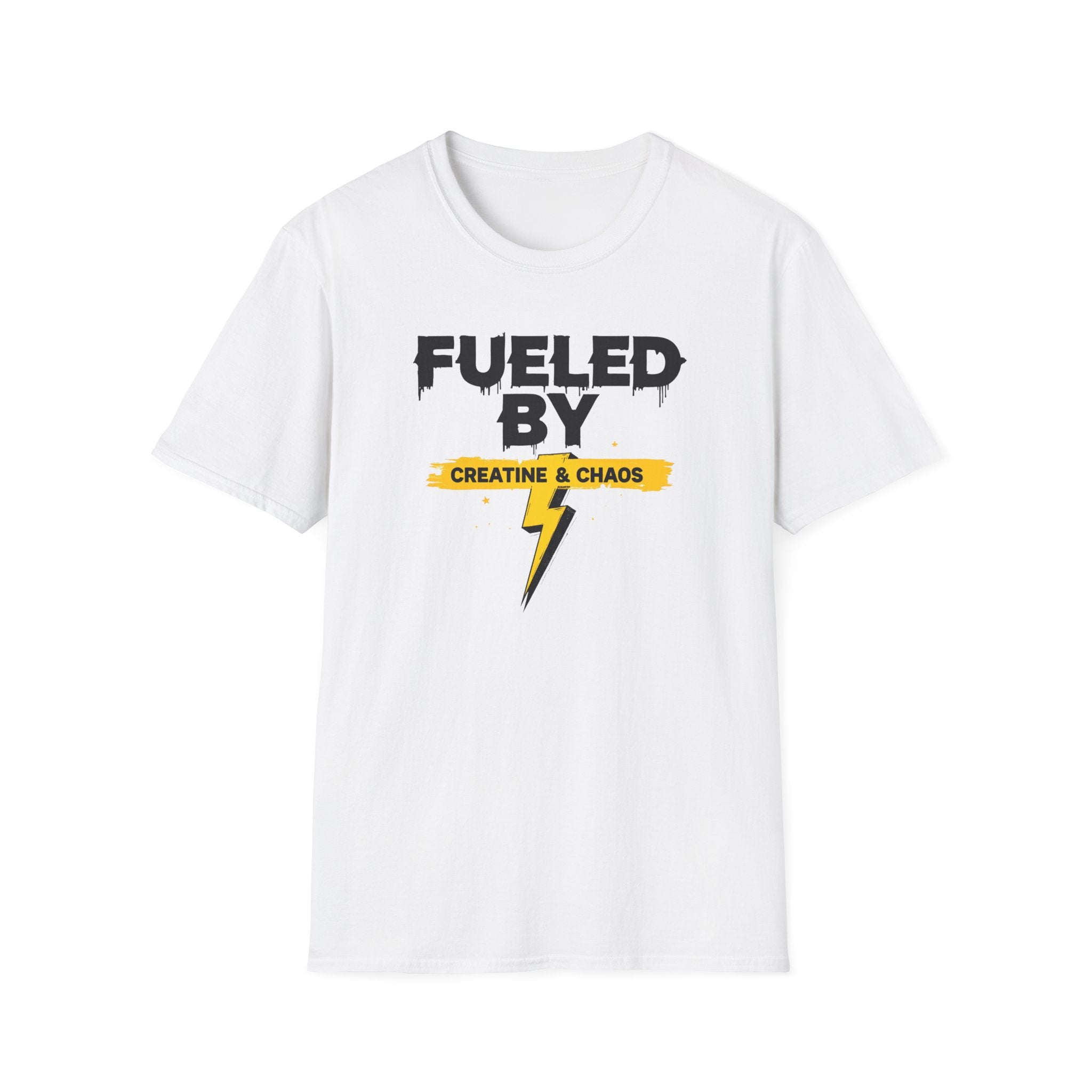 Fueled by Creatine & Chaos – Energetic Chaos Edition T-Shirt