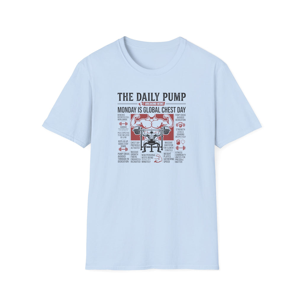 Monday is Global chest day - Breaking news T-Shirt