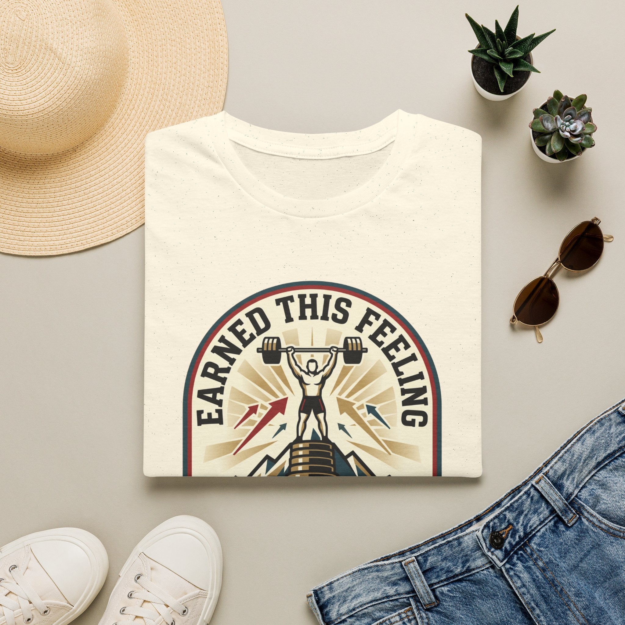 Earn the feeling - post workout T-Shirt