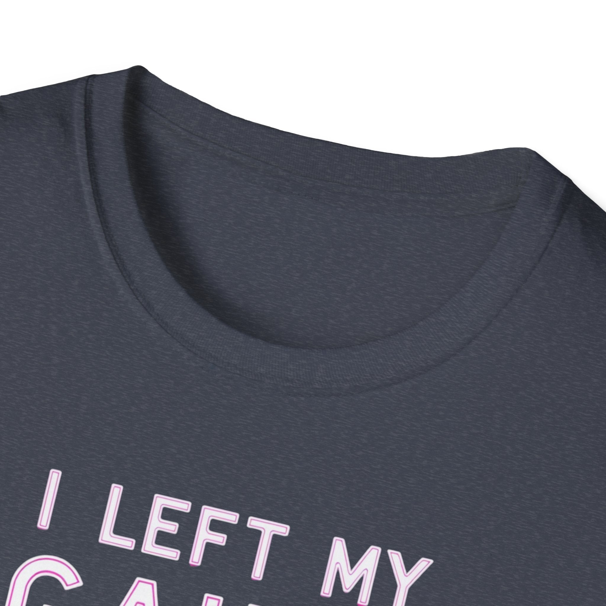 I Left My Gains for This? – Neon Gym Life T-Shirt