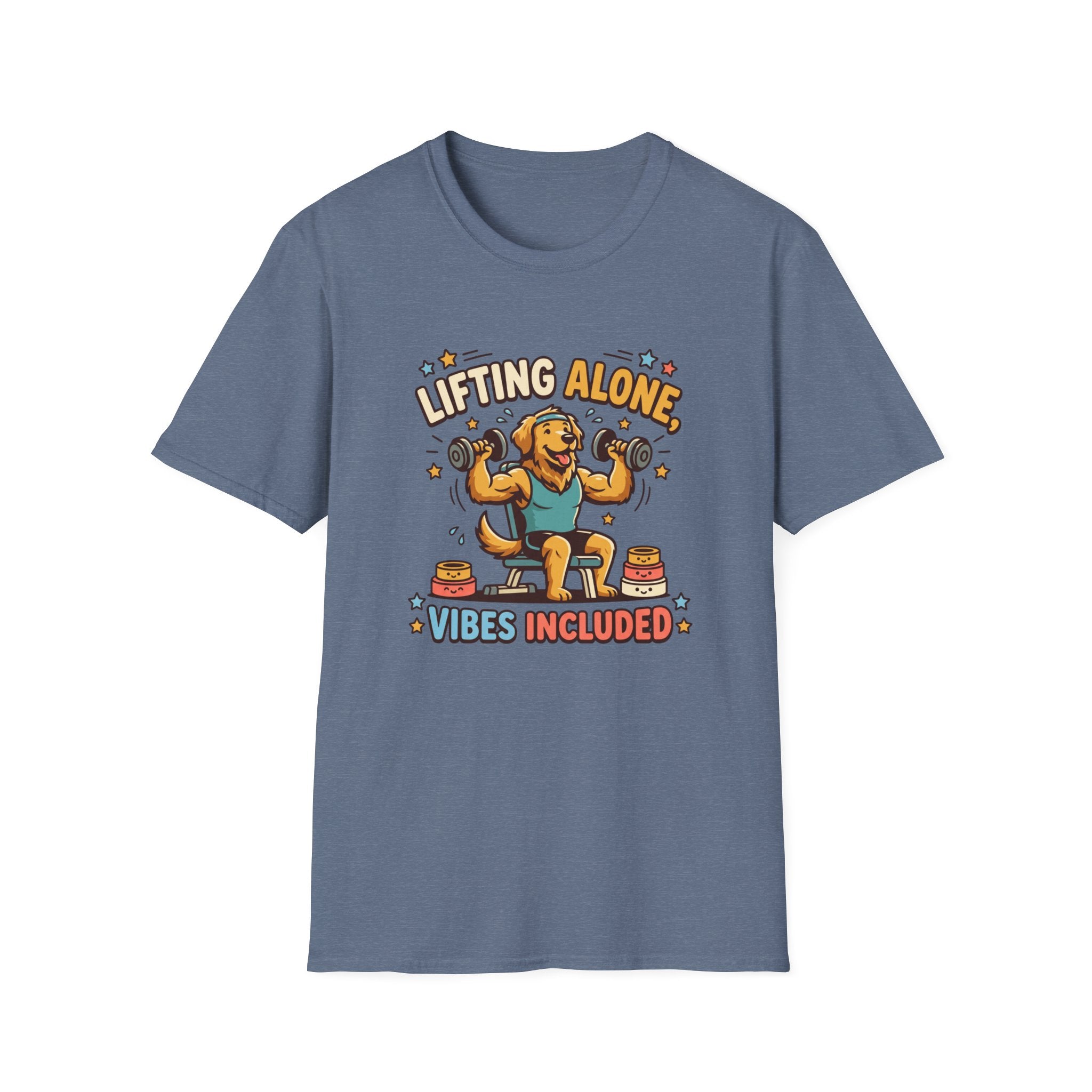 Lifting alone, Vibes included T-Shirt