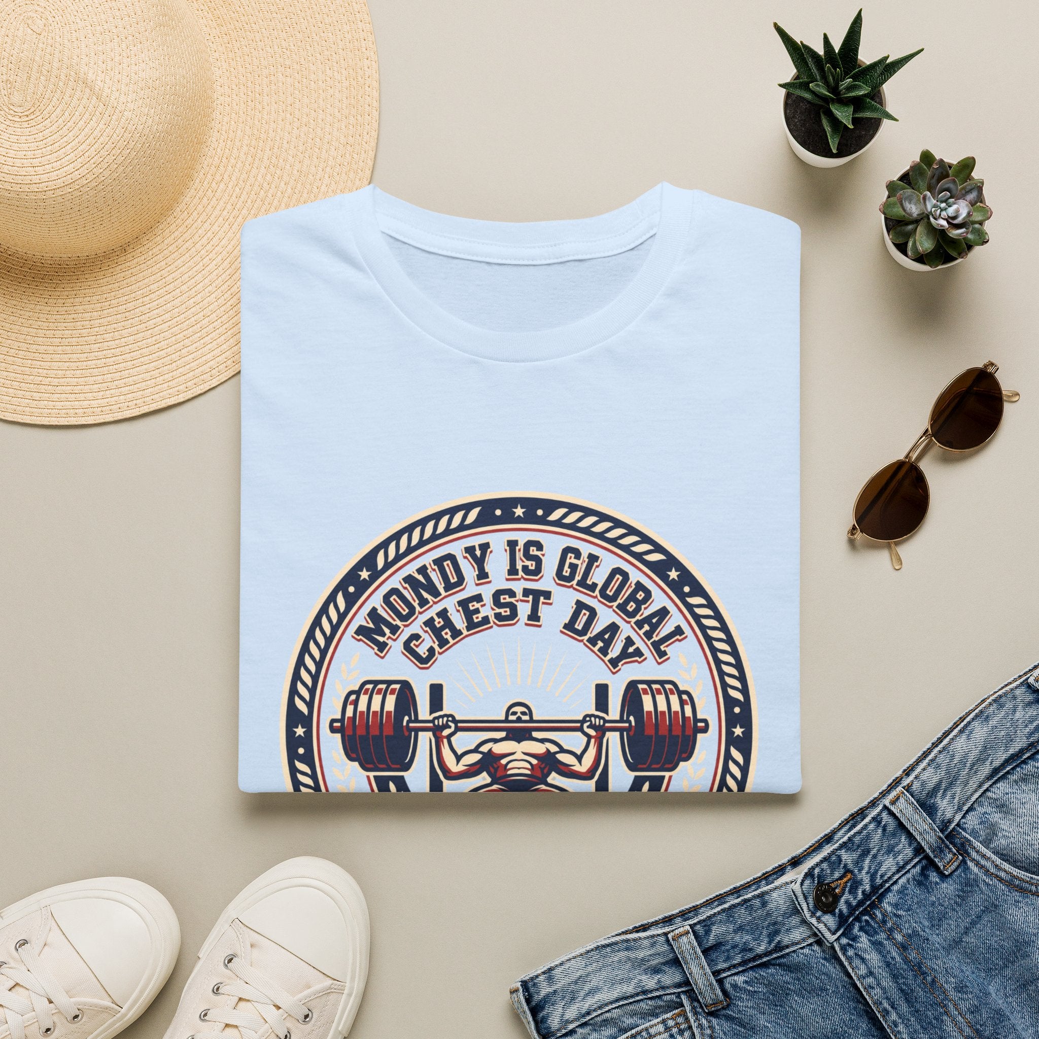 Monday is Global chest day - Inspiring T-Shirt