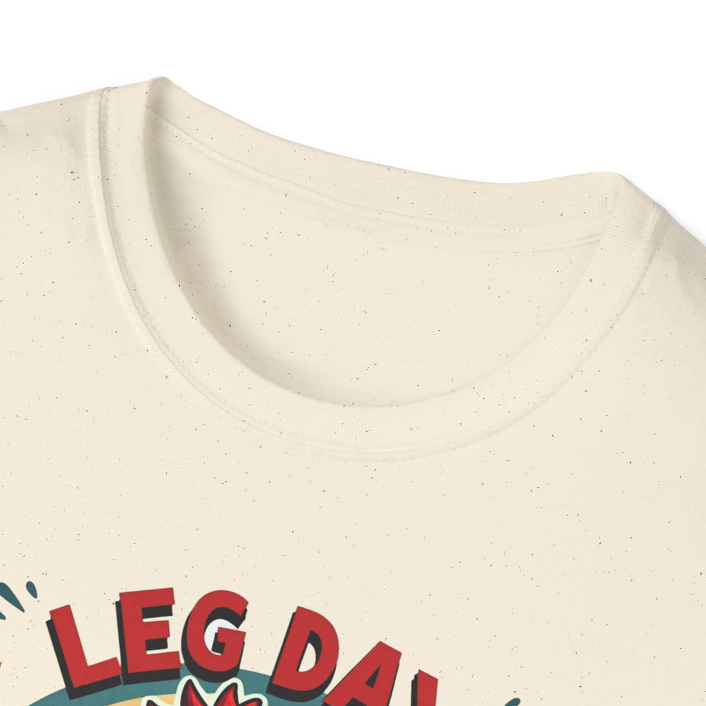 Leg Day Is My Cardio (Muscle Chicken Edition) T-Shirt