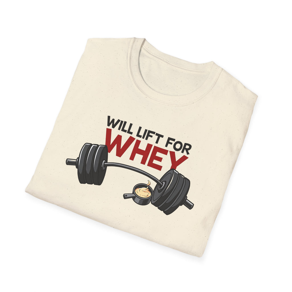 Will Lift for Whey – Scoop Edition T-Shirt