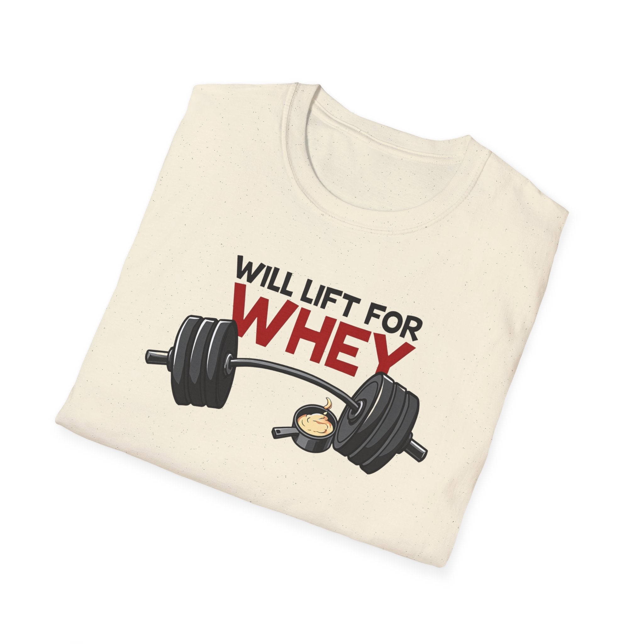 Will Lift for Whey – Scoop Edition T-Shirt