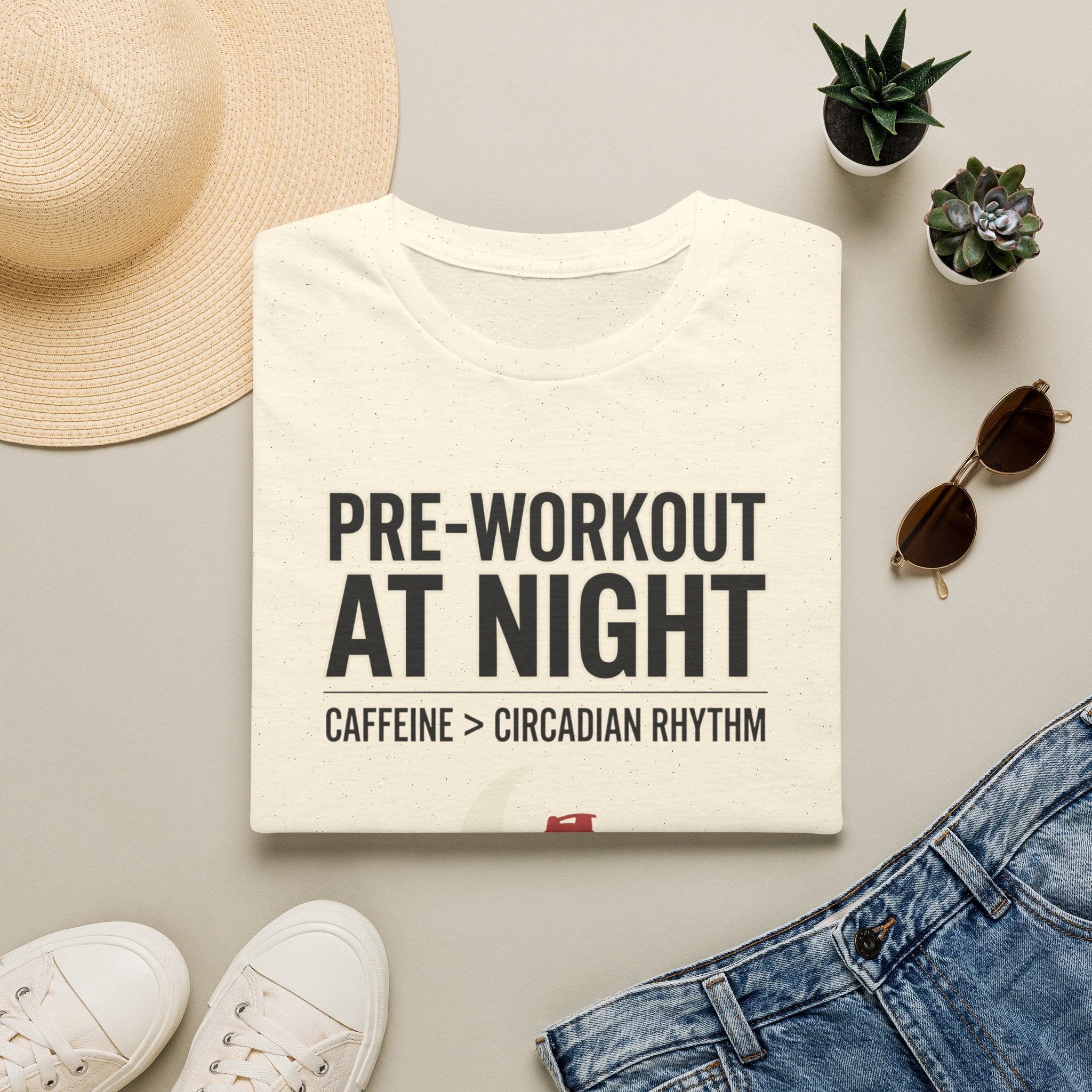 Pre at night - Caffeine > Circadian Rythm T-Shirt
