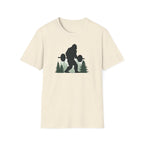 Forest Beast Mode – Bigfoot Barbell Edition T-Shirt