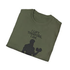 Iron Philosopher – I Lift, Therefore I Am T-Shirt