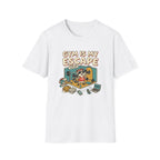 Gym is my escape - Racoon humorous T-Shirt