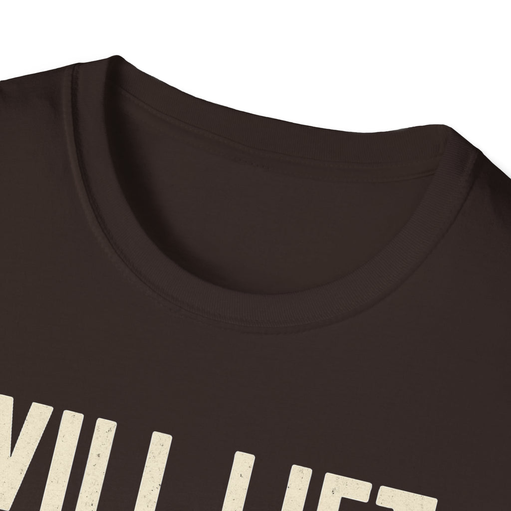 Will Lift for Snacks – Distressed Gym Humor Tshirt