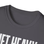 Lift Heavy. Pray Hard. – Bold Faith & Strength Tshirt