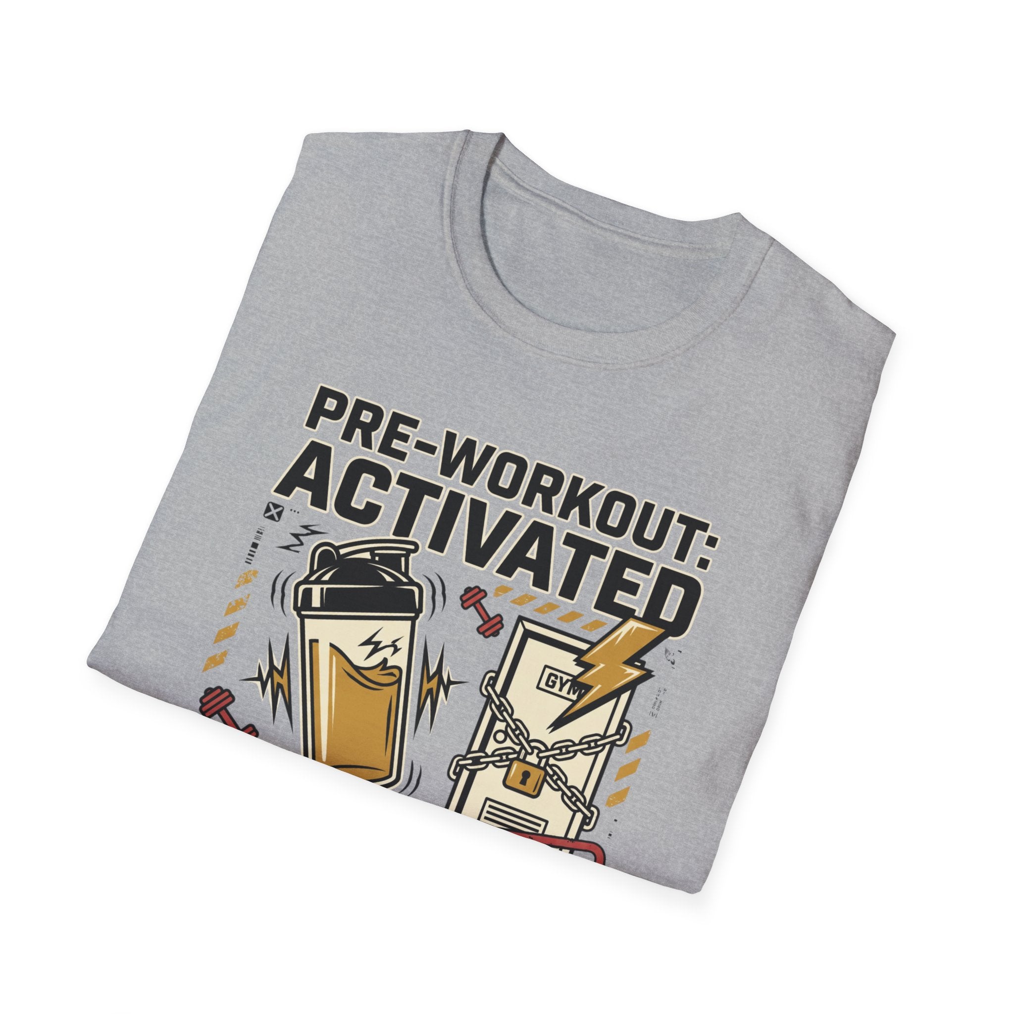 Pre workout : Activated, Gym : Closed T-Shirt