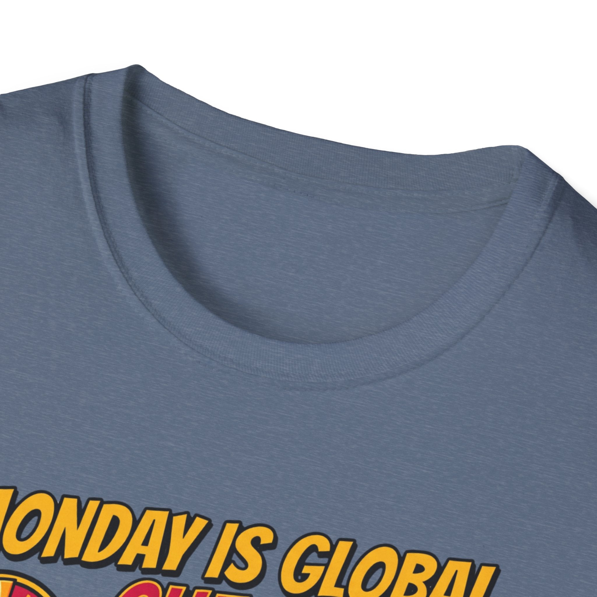 Monday is Global chest day - Comic T-Shirt