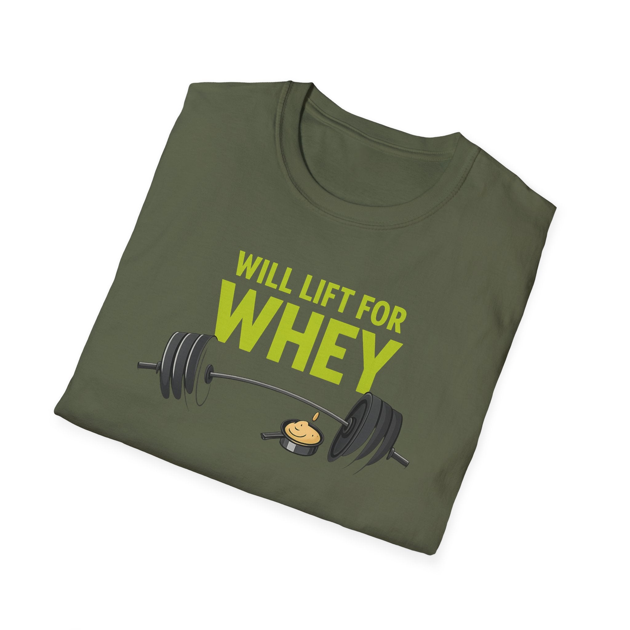 Will Lift for Whey – Scoop Edition T-Shirt